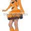 Halloween adult women pumpkin costume devil lady costume