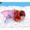 handmade beaded goldfish crystal animal charm cell phone ornament