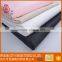 white color seude fabric with pvc dots