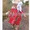 Red dressy belt baby fancy gowns dress with girls dress names with pictures