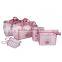 3set pink ladybird printed baby diaper bag