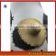YXH6 Hot summer straw hat /natural sunflower straw prong sun hat OEM