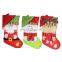Amazing Chrismas Decoration Santa Claus Snowman Elk Stocking