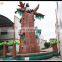 Durabel PVC Inflatable Climbing Wall Playground Climbing Rock Sports Games For Amusement Park