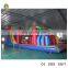 2015 Summer Mew Style Inflatable Funland With Jumping Bouncer And Slide