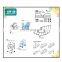 Intellectual toys game drawing wholesale children 3d printer pen set