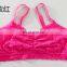 Hot sell ladies custom bralette wireless bra soft bra