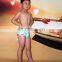 Pirate Ship Printed Children Boys Swim Trunks