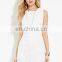 2016 Latest Design White Lace Bodycon Fashion Dress For Women