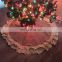 Double Ruffle Burlap Christmas Tree Skirt