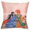 New Style Customize Lali Prints Mugal Couple Digital Printed Cushion Cover Throw Pillow