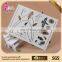 Hot fashion gold foil tattoo, Eco-friendly skin jewelry body tattoo