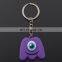 Promotional cartoon big eye pvc keychain