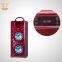 Hot Selling Karaoke Portable Wooden Outdoor BT Speaker with Colored LED Lights and TF Card