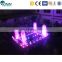 colorful led small 3m 1m 4m musical dancing water indoor fountain