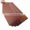 In stocked top quality copper sheet
