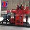 China high efficiency XY-180 hydraulic water borehole drilling machine/ater well equipment  core drilling rig for sale