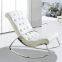 Mid Century Modern Classic Barcelona Style lounge rocking Chair