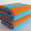 Blue and Orange Color Stripe 100% Cotton Beach Pool Towel