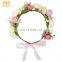 Wholesale Flower Hairband Beach Boho Hair Hoop Women Floral Hair Accessories With Children Kids Girl