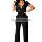 Wholesales Customized Women Long Jumpsuit Ladies Backless Playsuit Women Clothing