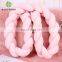 100% polyester tube hollowfiber filled machine washable super soft giant chunky minky hand knit knot cushion pillow baby crib