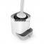Masthome March Expo TPR  silicone Novel Efficient Suspension Toilet Brush For Bathroom Cleaning With Holder Set