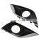 Fog Lights Assembly Bumper Grille Cover Bezel Wiring Switch for Nissa Versa Sedan  2015 2016 2017