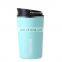 Eco-friendly 380ml insulated drinking coffee tumbler portable with custom logo  and lift ring