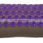 High quality ABS plastic button fused on cotton fabric pain relief acupressure massage mat and pillow set