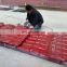 Building materials for residential houses roof decoration plastic PVC synthetic resin tiles
