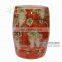 Beautiful Chinese Flower And Bird Stool Ceramic Furniture For Shoe Store Decoration