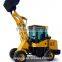 articulated China wheel loader ZL15 used front end loader farm tractor with loader