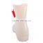 Red bow girls low heel waterproof ankle rain boots