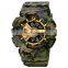 SKMEI 1828  Dual Time Men Women Sports Watch Chronograph Digital Watch 50M Waterproof Countdown Stopwatch