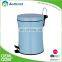 Stainless steel bathroom indoor trash can garbage bin with pedal