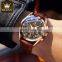 OLEVS 2871 Men Quartz  Wristwatch  Fashion Business Top Brand Luxury Leather Waterproof Watched Men Wrist