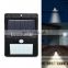 Garden Security Solar Powered Wall Light With Pir Motion Sensor 20LEDs Outdoor Solar LED Wall Lamp