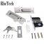 Sliding Barn Door Mortise Latch Lock Invisible Recessed Handle Latch with 3 Keys Interior Wood Pocket Door Lock