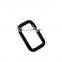 Hot Selling 50MM Custom Square Carabiner Hook Aluminum Carabiner Keychain Wholesale Black Rectangle Carabiner Hook For Bag