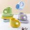 New Cup Set 10 OZ Yellow Chubby Mug Afternoon Tea Cup Ensembles De Tasse Juego De Tazas Ceramic Mugs For Gifts