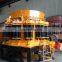 Mobile rock ore mini cone crusher plant with long life wear parts for minerals