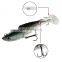 JOHNCOO Bait Fish Lure 12g 15g Jig Soft Body Saltwater Bass Fishing Lures Soft Lead Lure