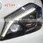upgrade to full led headlamp headlight with a touch of blue for mercedes benz A Class W176 A180 A200 head lamp 2013-2018