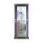 Bathroom/toilte  aluminum casement  door  with top brand door hande