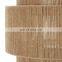 Manufacturing Jute Lampshade Rustic 100% nature Pendant Light Decor Home Wholesale