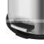 Metal Pedal Stainless Steel Garbage Trash Bin Waste Trash Can