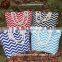  China wavy stripe printed canvas beach bag                        
                                                Quality Choice