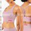 LOLOLULU durable using low price sexy yoga top bra ribbed yoga raceback bra