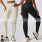 Wholesale Quick Dry Sports Tights Custom Workout Wear Gym Fitness Pants Butt Lift High Waist Women Yoga Leggings With Pocket